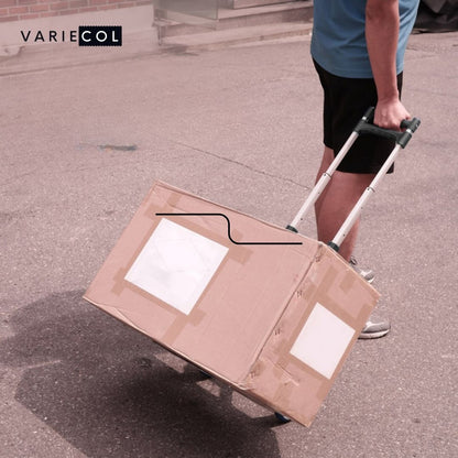 PRACTICO MONTA CARGA DE ALUMINIO PLEGLABLE CON CAPACIDAD DE HASTA 80KG