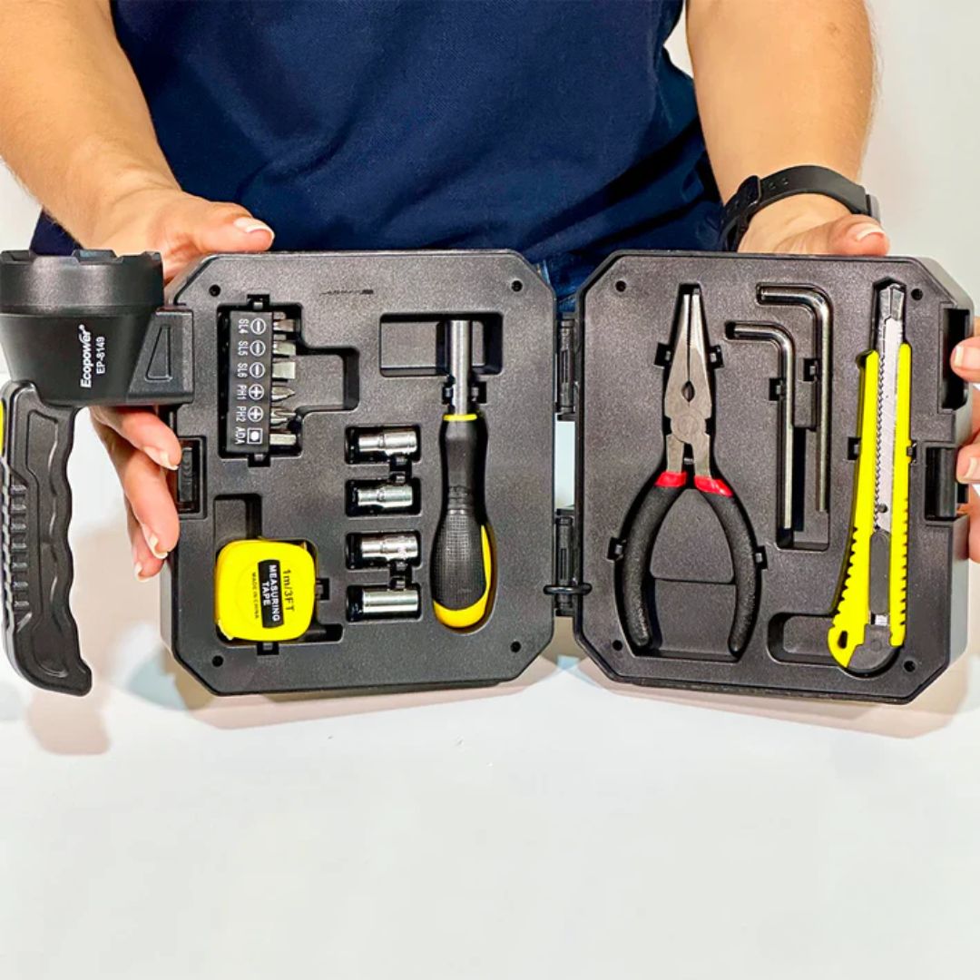 LINTERNA MULTIFUNCIONAL CON PANEL SOLAR