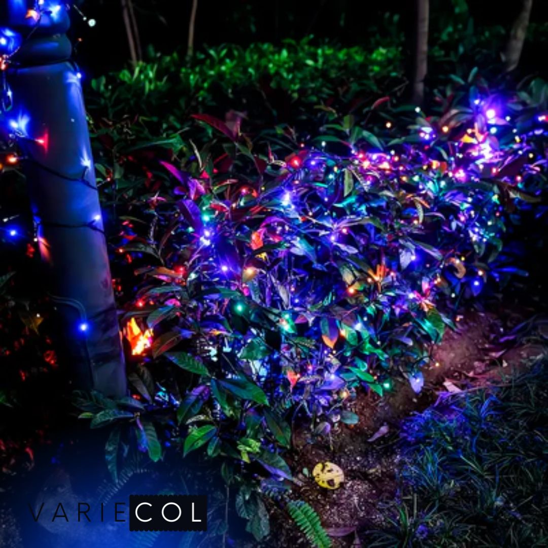 CAMBIA TU NAVIDAD CON NUEVAS LUCES LED SOLARES EXTERIORES 200 BOMBILLOS