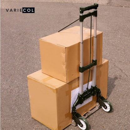 PRACTICO MONTA CARGA DE ALUMINIO PLEGLABLE CON CAPACIDAD DE HASTA 80KG