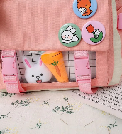 INCREIBLE MOCHILA 5 EN 1 PERSONALIZABLE