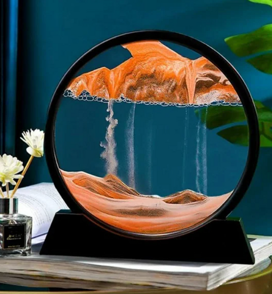 LAMPARA RELOJ ARENA TERAPIA RELAJANTE PARA DORMIR