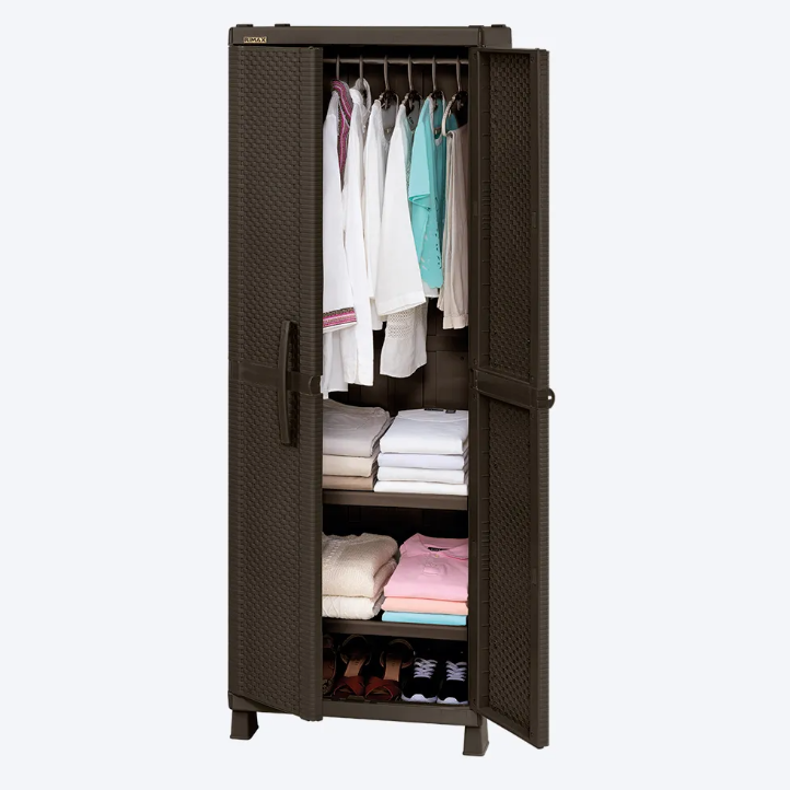 Armario Para Ropa Apariencia Rattan - RIMAX