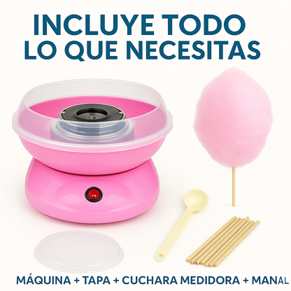 Haz algodones de azúcar en minutos y sorprende a todos - MAQUINA ALGODON DE AZUCAR.