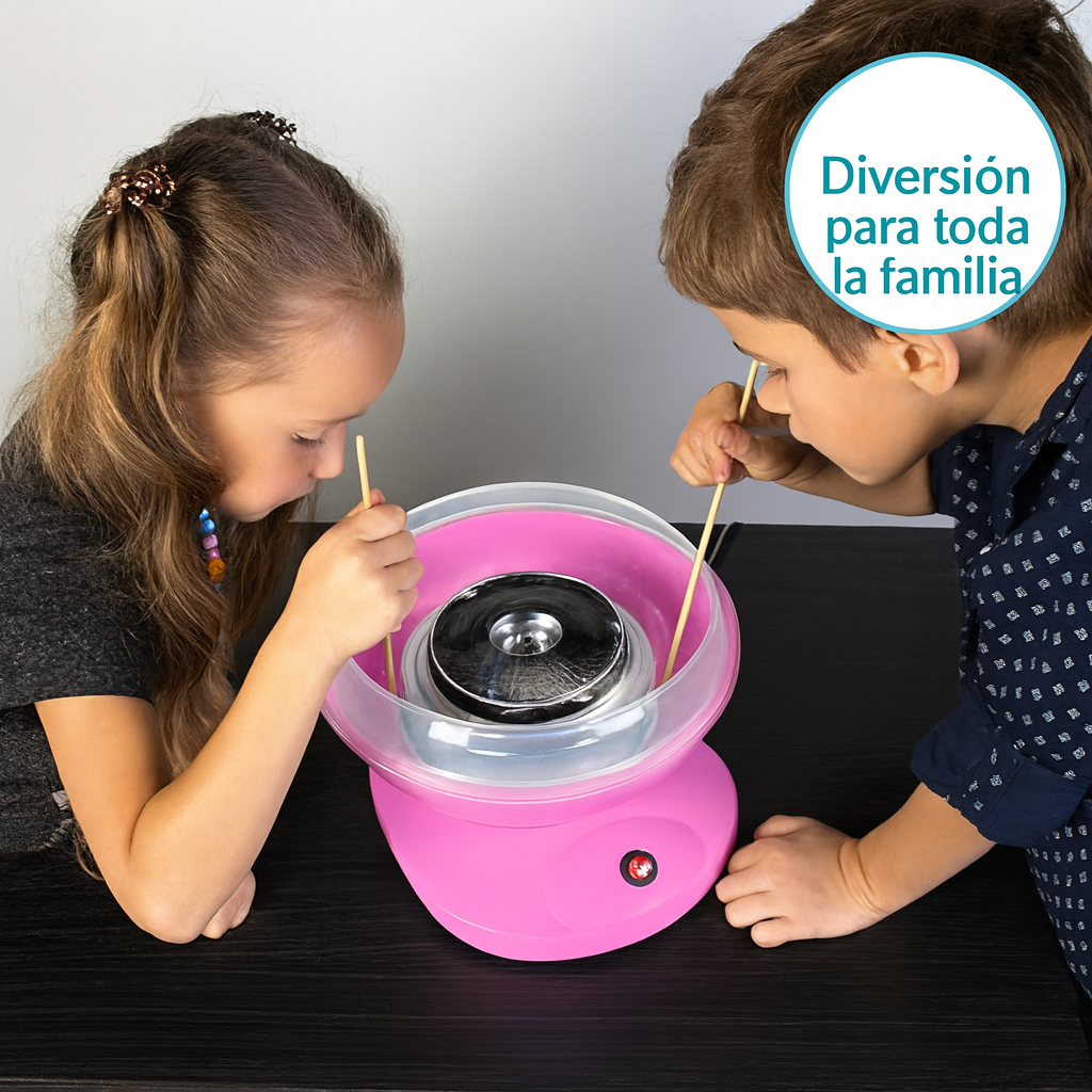 Haz algodones de azúcar en minutos y sorprende a todos - MAQUINA ALGODON DE AZUCAR.