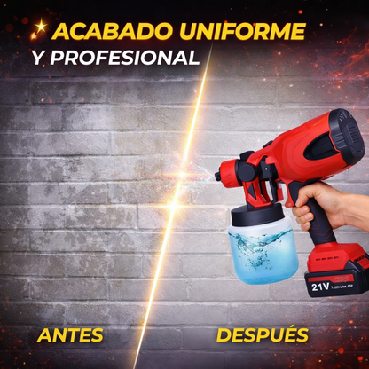 TRANSFORMA TU CASA EN MINUTOS - pistola de pintura inalambrica
