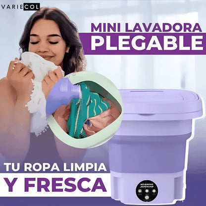 Lavadora portátil plegable – Asombrosamente práctica y eficiente
