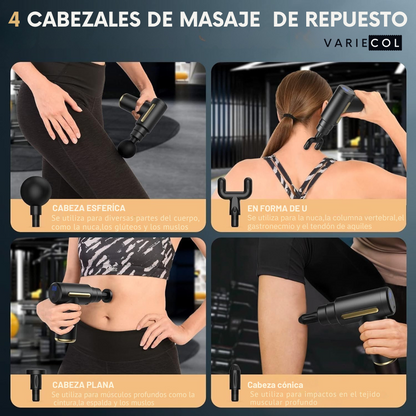 RELAJA TUS MUSCULOS CON LA INCREIBLE PISTOLA MASAJEADORA